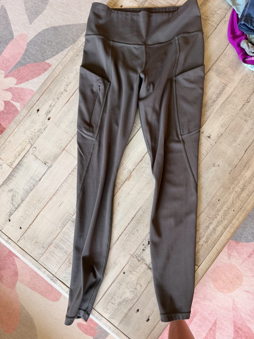 Athleta Women's Performance Leggings - Dark Gray